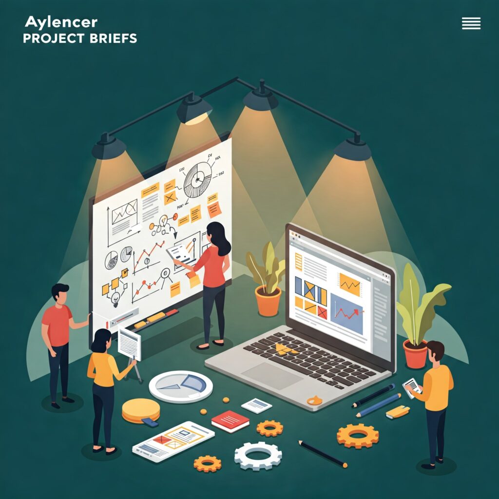 بریف پروژه حرفه‌ای