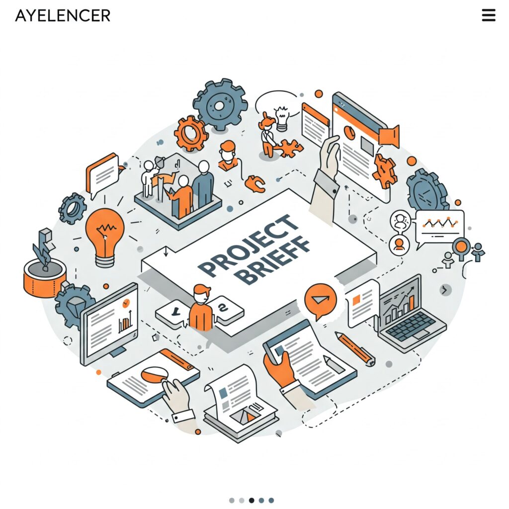بریف پروژه حرفه‌ای