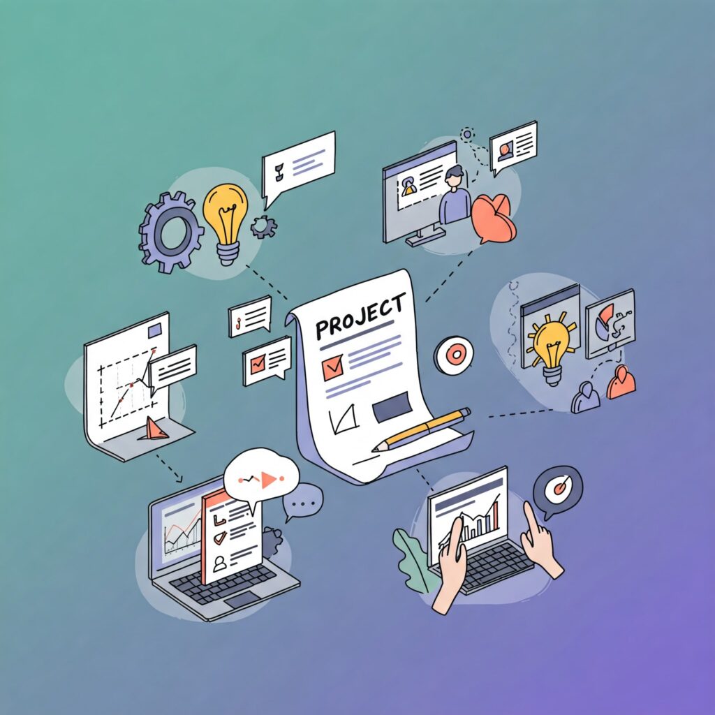 بریف پروژه حرفه‌ای